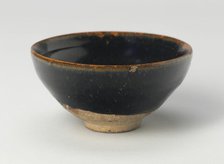 Bowl with Striated Petals, Song (960-1279) or Jin dynasty (1115-1234), c. 12th/13th century. Creator: Unknown.