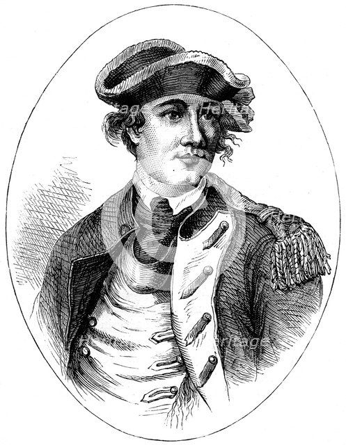 Benedict Arnold, general of the American Revolutionary War, (c1880). Artist: Unknown