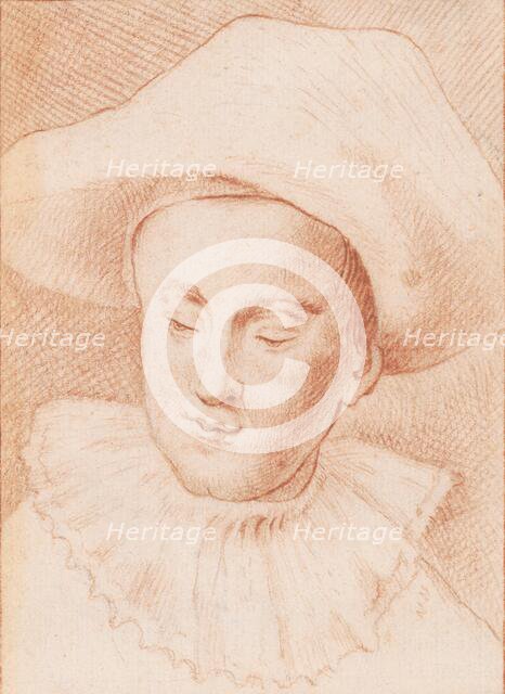 Boy's head in a hat, 2nd half 18th century. Creator: Antoine de Favray.