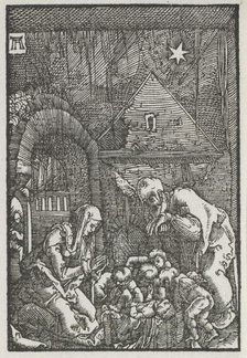 The Fall and Redemption of Man: The Nativity, c. 1515. Creator: Albrecht Altdorfer (German, c. 1480-1538).