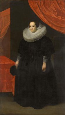 Portrait of Suzanna Moor (1608-57), in or after 1629. Creator: Anon.