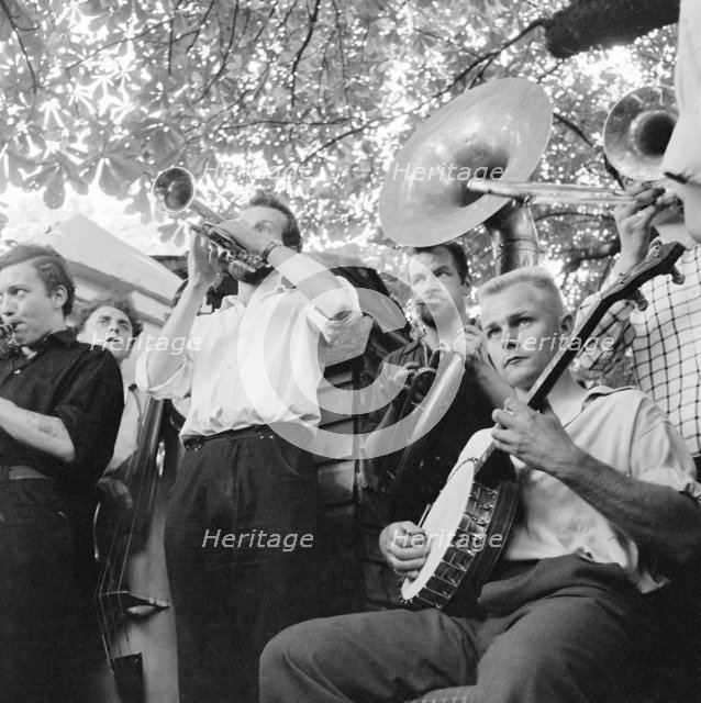 Musicians, Hampstead, London, 1957-1962. Artist: John Gay