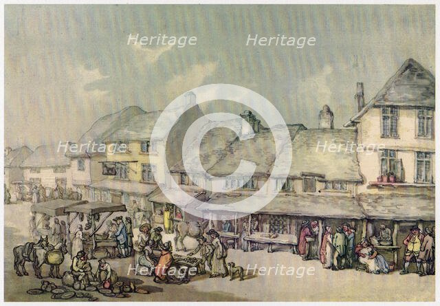 Market Place, Cornwall, c1780-1825. Creator: Thomas Rowlandson.