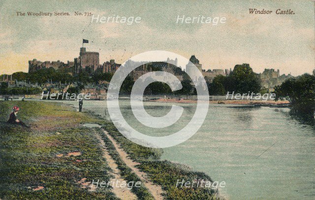 'Windsor Castle', c1900. Artist: Unknown.