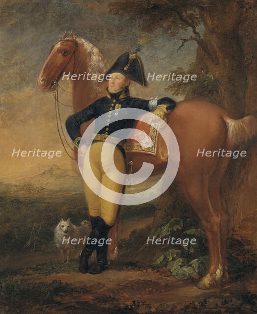 Johan Adam von Gertten (1767-1835), late 18th-early 19th century. Creator: Alexander Lauréus.