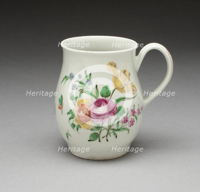 Mug, Worcester, c. 1760. Creator: Royal Worcester.