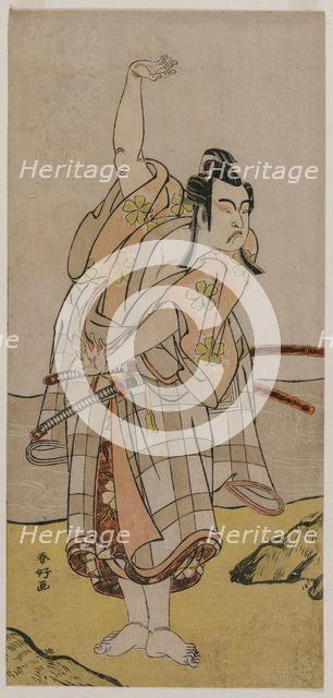 Actor Ichikawa Yaozo. Creator: Katsukawa Shunko (Japanese, 1743-1812).