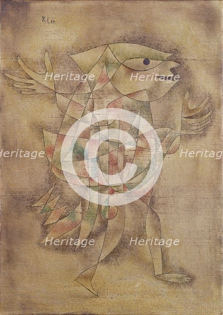 Fool in Trance (Narr in Trance), 1929. Artist: Klee, Paul (1879-1940)