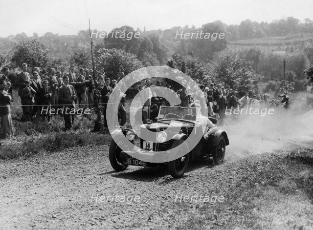 MG K3 Magnette prototype, Amersham hill climb
