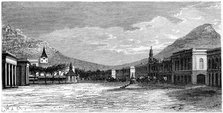 Cape Town, South Africa, 19th century.Artist: St de Dree