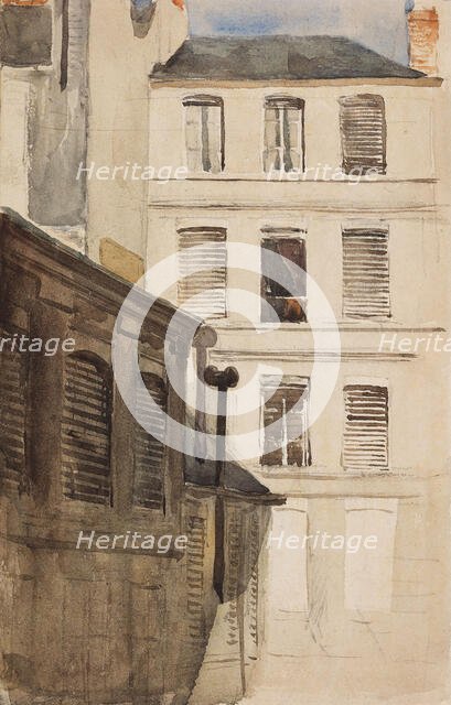 Architectural Study, c1840s. Creator: David Cox the Elder.