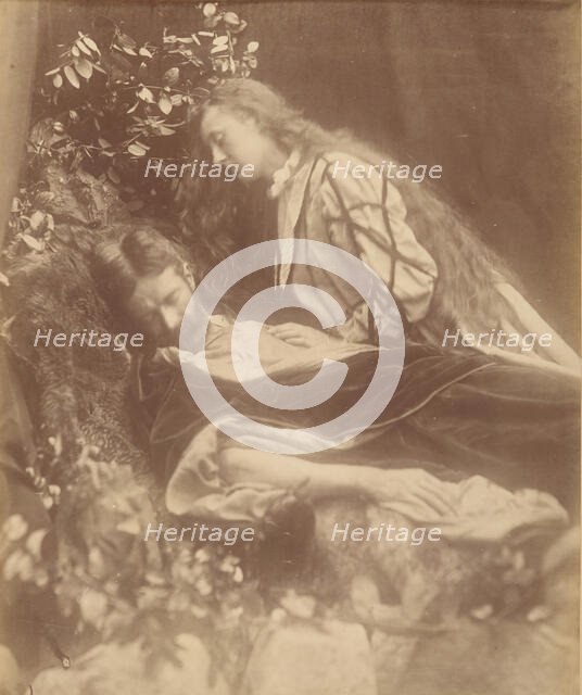 Gareth and Lynette, 1874. Creator: Julia Margaret Cameron.