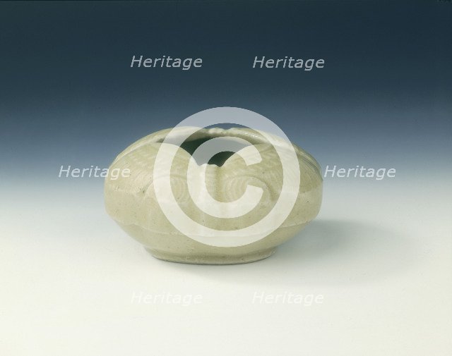 Moth design water container, Liao or Five dynasties, China, 10th-11th century. Artist: Unknown