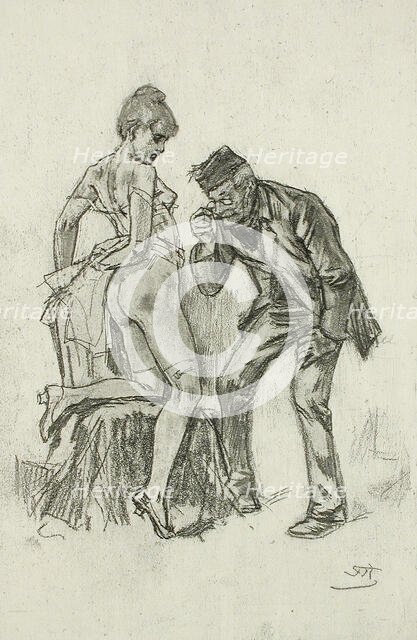 Ecchymoses, 1893. Creator: Félicien Rops.