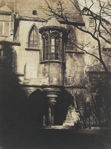 Hotel de Cluny, Paris, ca. 1851. Creator: Gustave Le Gray.