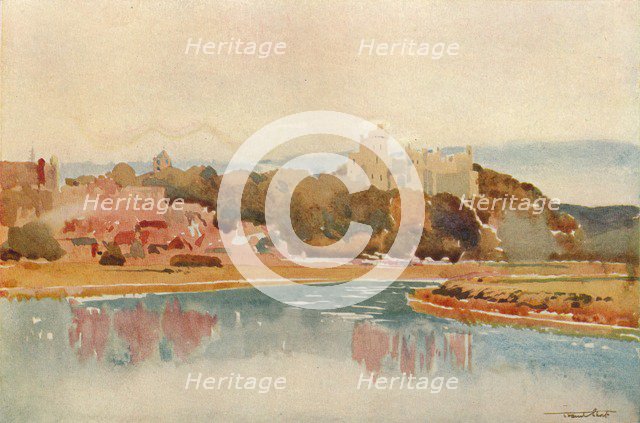 Arundel Castle, c1877-1924, (1924). Artist: Francis Job Short