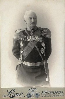 General Konstantin Pavlovich Prezhbyano (1840-1905), 1898. Creator: Photo studio Alfred Lorens, Petersburg  .