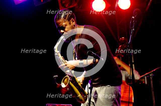 Soweto Kinch, Imperial Wharf Jazz Festival, London, 2011. Artist: Brian O'Connor