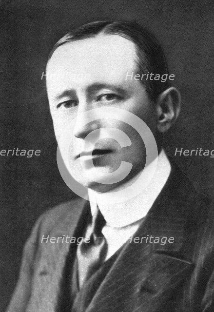 Guglielmo Marconi (1874-1937), Italian physicist and inventor, 1926. Artist: Unknown