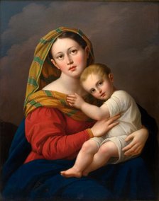 Madonna with Child, 1803. Creator: Jozef Oleszkiewicz.