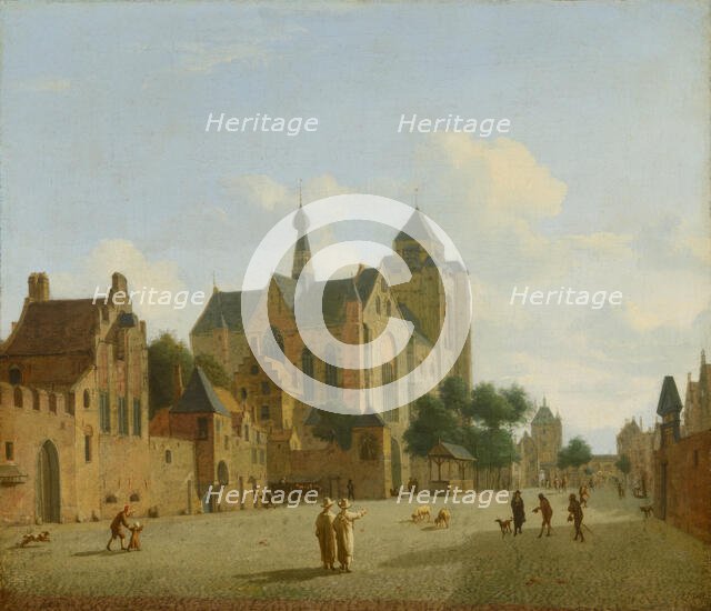 The Church at Veere. Creator: Jan van der Heyden.