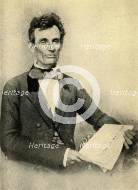 Abraham Lincoln, 1854, (1930). Creator: Unknown.