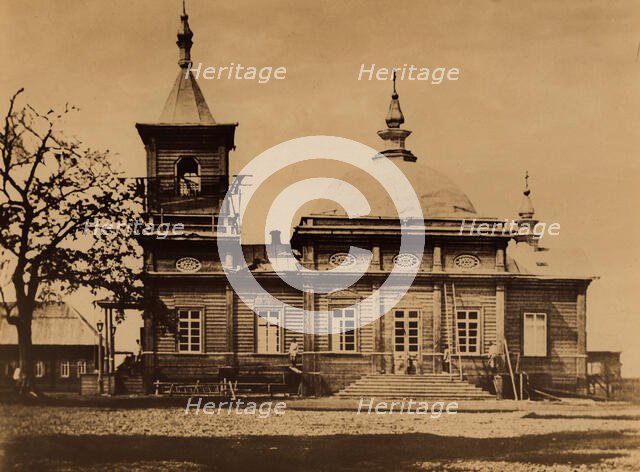A Church in the Settlement of Rykovsk, 1880-1899. Creator: Innokenty Ignatievich Pavlovsky.