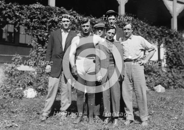 Jim Flynn and Attell, between c1910 and c1915. Creator: Bain News Service.