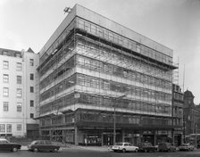 Refurbishment of a building, Sheffield city centre, South Yorkshire, 1967. Artist: Michael Walters