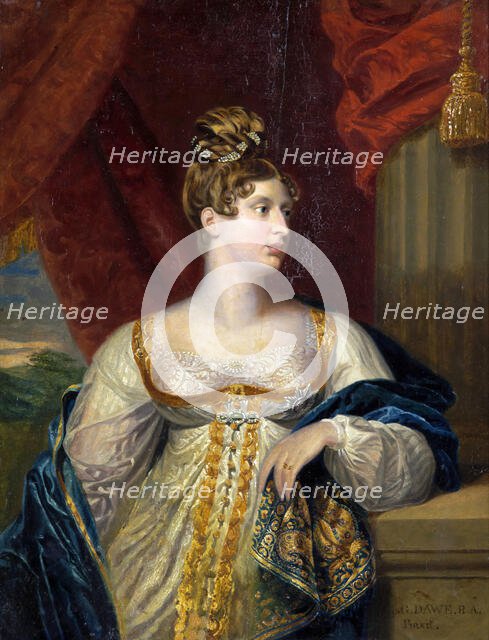 Portrait of Princess Charlotte of Wales, c1817. Creator: George Dawe.