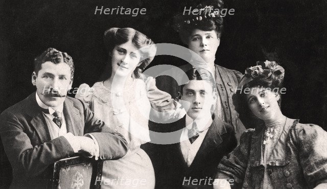 The Dare Family, early 20th century. Artist: Unknown