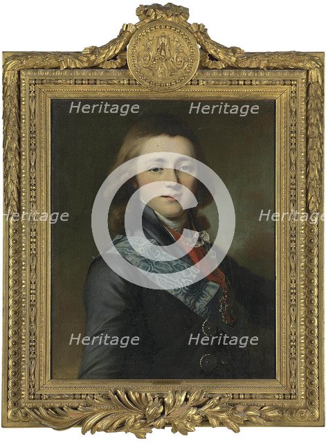 Portrait of Grand Duke Alexander Pavlovich of Russia (1777-1825).