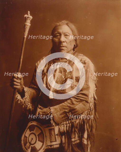 Running Rabbit, c1900. Creator: Edward Sheriff Curtis.