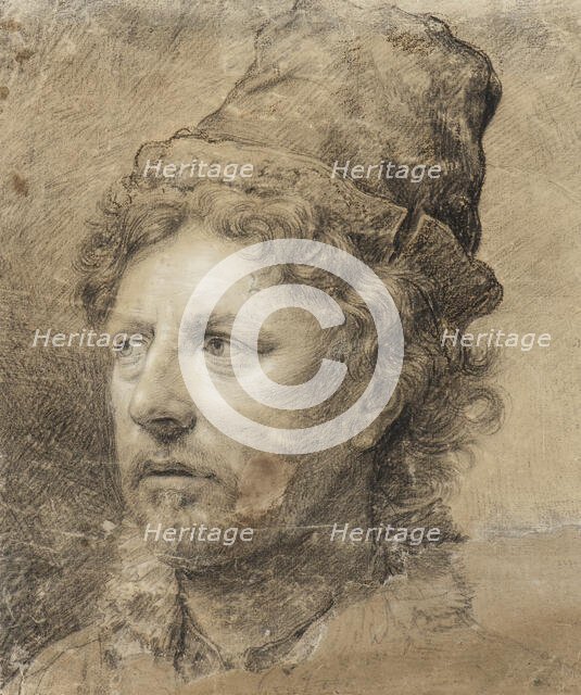 Portrait of the artist Anthonie Waterloo, c17th century. Creator: Bartholomeus van der Helst.