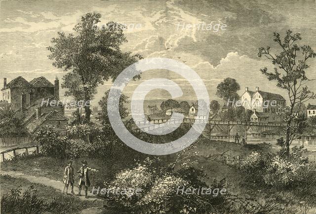 "Jenny's Whim" Bridge, 1750', (c1876). Creator: Unknown.