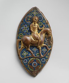 Equestrian Plaque, French, ca. 1220. Creator: Unknown.