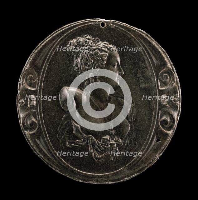 Portrait of a Lady, late 16th century. Creator: Alfonso Ruspagiari.