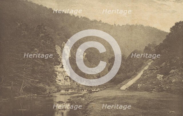 In Dove Dale, 1880s, printed 1888., 1880s, printed 1888. Creator: George Bankart.