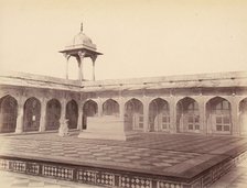King Akbar's Tomb, Agra, 1860s-70s. Creator: Unknown.
