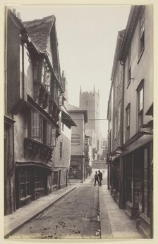 Dartmouth, Foss Street, 1860/94. Creator: Francis Bedford.