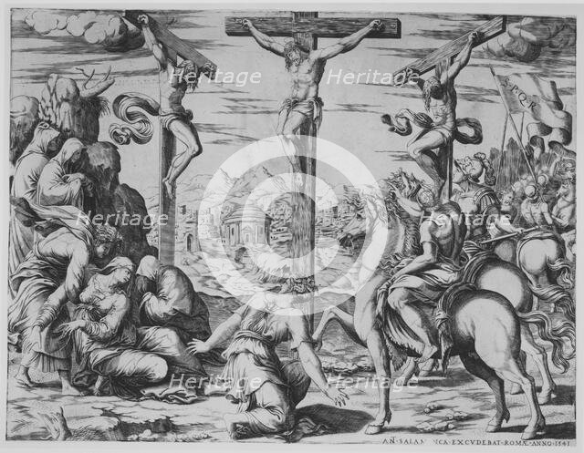 Crucifixion, 1541., 1541. Creator: Anon.