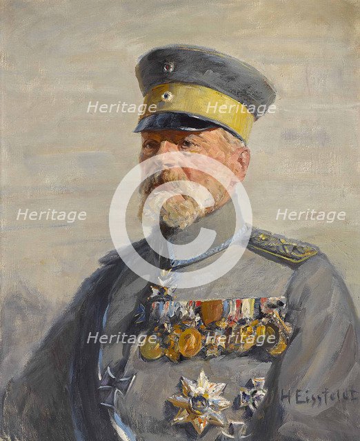 Prince Leopold of Bavaria (1846-1930), in a Field Marshal uniform.
