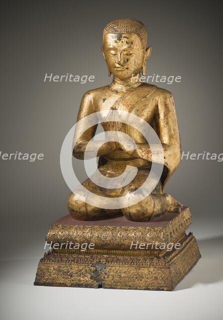 Monk Devotee (image 1 of 2), 19th century. Creator: Unknown.