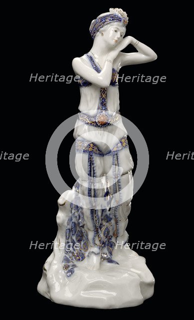 Tamara Karsavina as Zobeide in the Ballet Scheherazade by N. Rimsky-Korsakov, 1923.