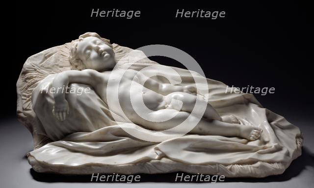 Sleeping Christ Child, c. 1675. Creator: Filippo Parodi (Italian, 1630-1702).