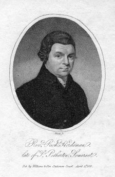 Reverend Richard Herdsman, 1816.Artist: Blood