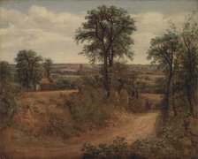 Lane near Dedham, 1802. Creator: John Constable.