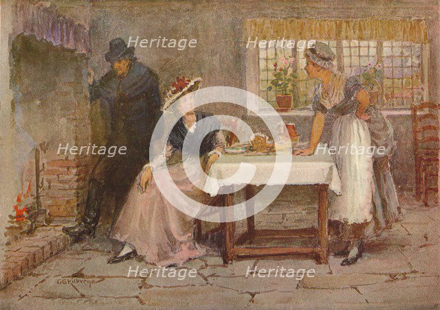 'Langham Sketch: Shelter, c1885. Artist: George Goodwin Kilburne.