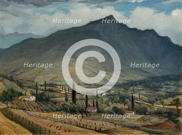 Pays Basque, c1925. Creator: CRW Nevinson.