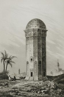 Yerevan Tower, Yerevan, Armenia, 1838.  Creator: Vanderburch.